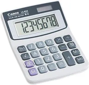 Canon USA 4075A007AA LS82Z Minidesk Calculator, 8-Digit LCD