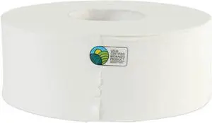 Boardwalk 6100 JRT Bath Tissue, Jumbo, Two-Ply, White, 1000 Feet/Roll, 12 Rolls/Carton