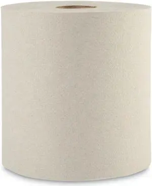 Boardwalk 16GREEN Green Universal Roll Towels, Natural, 8"W, 800 ft./Roll, 6 Rolls/Carton