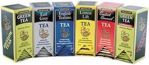 Bigelow 15577 Assorted Tea Packs, Six Flavors, 28 Tea Bags/Flavor, 168/Carton