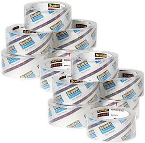 Scotch 3850-CS36 3850 Heavy Duty Tape Refills, 1.88" x 54.6 yds, 3" Core, Clear, 36/Carton