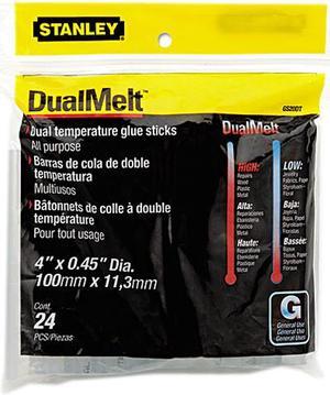 Stanley-Bostitch GS20DT Dual Temperature Glue Sticks, 4 in Stick, 24/Pack