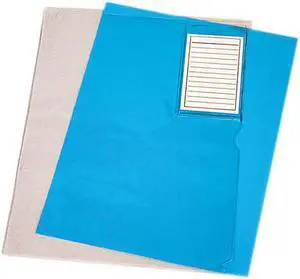 Advantus ANG12 Clear Vinyl Organization Folders with Pocket 8.50" Width x 11" Length Sheet Size 1 Each