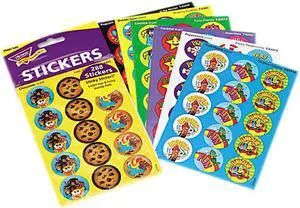 TREND T6481 Stinky Stickers Variety Pack, Colorful Favorites, 300/Pack