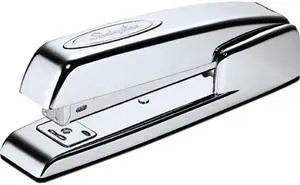 Swingline 74720 747 Business Full Strip Desk Stapler, 20-Sheet Capacity, Polished Chrome