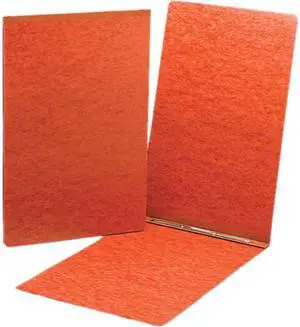 Smead 81777 Smead Top Opening Pressboard Report Cover, Prong Fastener, 11 x 17, Red