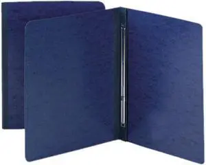 Smead 81351 Side Opening Pressboard Report Cover, Prong Fastener, Letter, Dark Blue