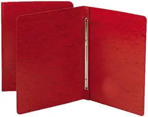 Smead 81251 Smead Side Opening Pressboard Report Cover, Prong Fastener, Letter, Bright Red