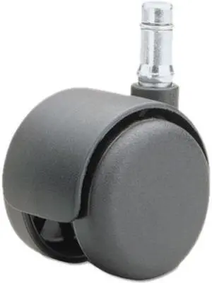 Master Caster 64334 Safety Casters, 100 lbs./Caster, Nylon, Matte Black, 5/Set