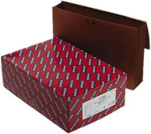 Smead 71111 5 1/4 in Expansion Wallet, Redrope, 15 x 10, Red, 10/Box