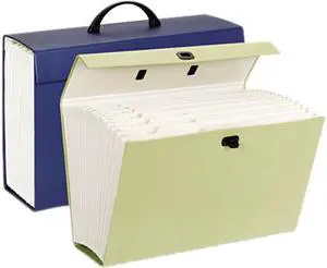 Smead 70806 Portable Case File, 19 Pockets, Legal, Assorted colors
