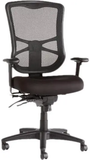 Alera Elusion Series EL41ME10B (ALEEL41ME10B) Mesh High-Back Multifunction Chair, Black
