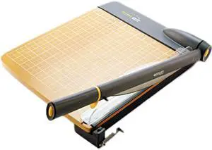 Westcott 15106 TrimAir Guillotine Wood Trimmer w/Microban Protection, 15 sheets, Wood, 22 x 14