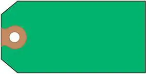 Avery Unstrung Shipping Tags Paper 4 3/4 x 2 3/8 Green 1 000/Box 12365