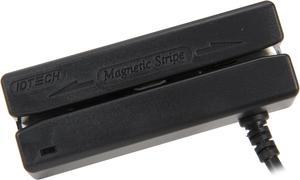 ID TECH MiniMag II Card Reader (Black) - USB-Keyboard Emulation, Track 1, 2