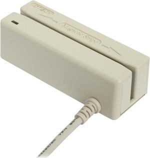ID TECH IDMB-334133 MiniMag II Card Reader (White) – USB – Keyboard Emulation, Track 1, 2, 3