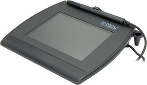 Topaz SignatureGem LCD 4x5 T-LBK766 Series Dual Serial/USB BackLit T-LBK766-BHSB-R Signature Capture Pad