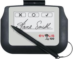 Evolis ST-BE105-2-UEVL Sig100  Signature Capture Pad