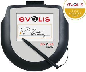 Evolis Sig200 Ergonomic Signature Capture Pad, Color LCD, USB - ST-CE1075-2-UEVL