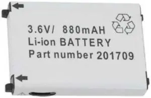 UNITECH ACCESSORY, BATTERY, RECHARGEABLE LI-ION 3.7 V 900 MAH, FOR HT630
