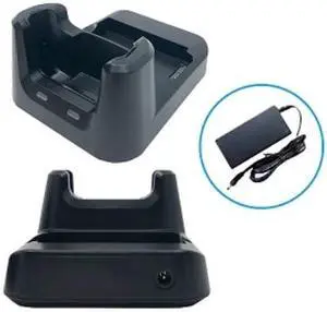 Unitech 5000-900098G HT330 1-Slot USB Cradle with Spare Battery Slot
