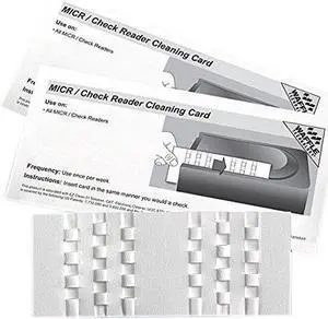 KICTeam KW3-CRB15 MICR/Check Reader Cleaning Card Featuring Waffletechnology KICTeam KW3-CRB15 MICR/Check Reader Cleaning Card Featuring Waffletechnology