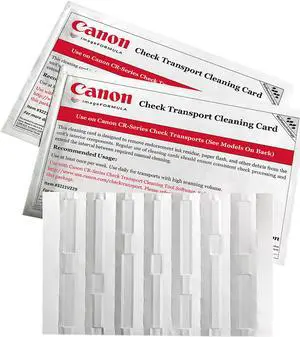 KICTeam CANC1B15WS Canon Check Scan Waffle Clean Cards - 15CT