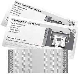 KICTeam BMB15M Bill Acceptor Waffle Clean Cards - 15CT