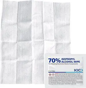 KICTeam K2WST50IPA70 70% IPA Device Cleaning Wipes - 50CT