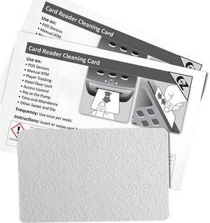 KICTeam H80B50 MSR Creditcard Reader Clean Cards - 50CT