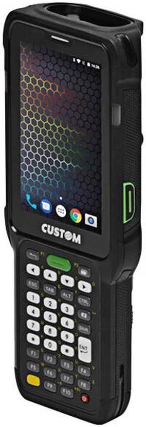 Custom America 995CO020200833 K-Ranger 4" Handheld Computer with Brick Keyboard, Long Range Scanner, and Android 9