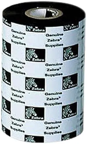 ZEBRA Wax Ribbon, 3.31" x 244'', 0.5" Core, 48 rolls/case ZEBRA Wax Ribbon, 3.31" x 244'', 0.5" Core, 48 rolls/case