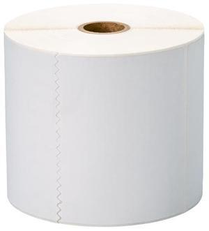 Brother 4" x 6" White Premium Direct Thermal Paper Labels -  460 Labels/Roll - 8 Rolls  BDS1A152102