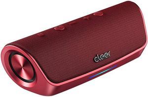 Cleer STAGE1BTREDUS Bluetooth Portable Speaker - Red