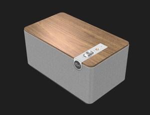 Klipsch THE THREE PLUS Premium Bluetooth Speaker System (Walnut)