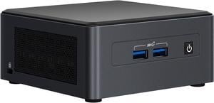 Intel NUC 11 Tiger Canyon 11th gen Core i5-1135G7  BNUC11TNHi50001 Mini PC Barebone System supports M.2 and 2.5" Drive, Dual HDMI 2.0b w/HDMI CEC, Dual DP 1.4a via Type C