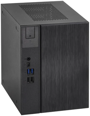 ASRock DESKMEET X300 Mini PC Barebone System AMD X300 DisplayPort, HDMI & D-Sub Supports a discrete Dual slot Graphics card up to 20CM(card not included) 8 Liter compact size ASRock DESKMEET X300 Mini PC Barebone System AMD X300 DisplayPort, HDMI & D-Sub Supports a discrete Dual slot Graphics card up to 20CM(card not included) 8 Liter compact size
