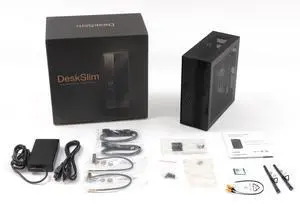 ASRock DeskSlim B760W Intel B760 Black Barebone System ASRock DeskSlim B760W Intel B760 Black Barebone System