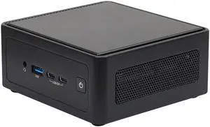 ASRock Industrial NUC BOX-255H Black Mini-PC Barebone