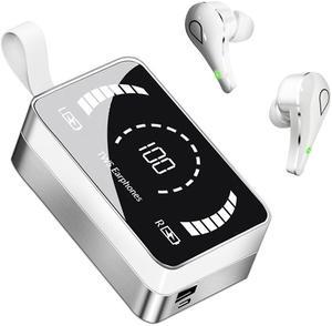 Wireless Headphones 3500mAh Charging Box Earphones bluetooth 5.0 9D Stereo Sports Waterproof With Microphone Noise Reduction