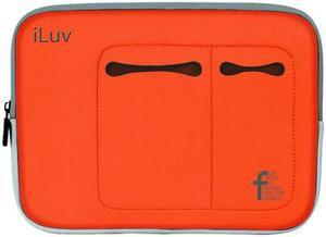 iLuv iCC2010ORG  9.7" Counterpane/Neoprene Sleeve for The New iPad Orange