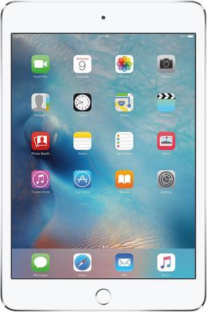 Apple iPad Mini 4 (LTE) MK7U2LL/A 128GB Flash Storage 7.9" 2048 x 1536 Tablet PC iOS Silver