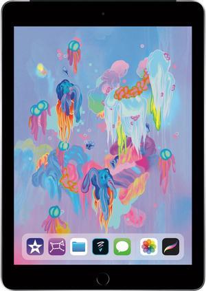 Apple iPad 9.7" 2018 (6th Generation) 32 GB A1954 Wi-Fi + Cellular (Global) - Space Gray (Refurbished)
