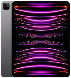 Apple iPad Pro 12.9 in 6th Gen (2022) Space Gray 128 GB Cellular and Wi-Fi - Refurbished Apple iPad Pro 12.9 in 6th Gen (2022) Space Gray 128 GB Cellular and Wi-Fi - Refurbished