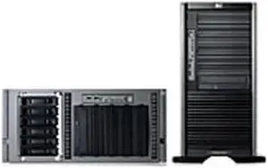 HP ProLiant ML350 G5 Tower Xeon 5140 2.33 GHz 1 GB DDR2 Servers 1 x Dual-Core Intel Xeon 5140 (2.33 GHz, 65 Watts, 1333 FSB) 1 GB (2 x 512 MB) PC2-5300 Fully Buffered DIMMs (DDR2-667) 417605-001