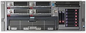 HP ProLiant DL580 G4 Rack Dual  Xeon 7041 3.00 GHz 4 GB DDR2 Servers 2 x Dual-Core 64-bit Intel Xeon 7041 (3.00 GHz, 165 Watts, 800MHz FSB) 4 GB PC2-3200R registered ECC SDRAM 403413-001