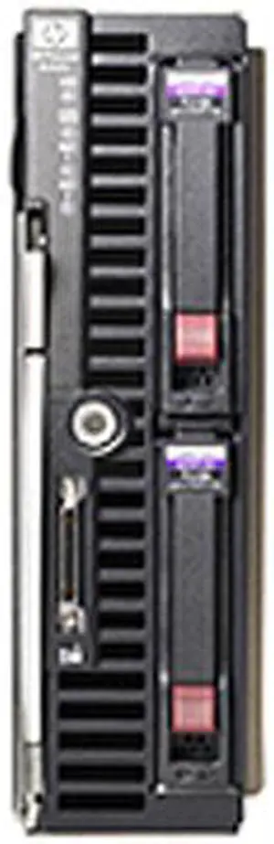 HP ProLiant BL465c Blade Low Power AMD Opteron Model 2210 HE 1.8 GHz 1 GB DDR2 Servers 1 x  Low Power AMD Opteron Model 2210 HE (1.8 GHz) 1 GB (2 x 512 MB) PC2-5300 Registered DIMMs at 667 MHz 403433-