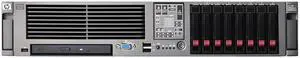 HP Rack ProLiant DL380 G5 X5460 3.16GHz Quad Core 4GB High Performance Rack Server (2) Quad-Core Intel Xeon Processors X5460 (3.16 GHz, 1333MHz FSB, 120W) 4GB (4 x 1GB) PC2-5300 DDR2 458561-001