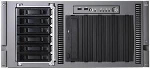HP Rack ProLiant ML350 G5 Xeon E5420 2.50GHz Quad Core SAS SFF Array Rack Server Quad-Core Intel Xeon E5420 Processor (2.50 GHz, 80 Watts, 1333 FSB) 2 GB (2 x 1GB) standard 458243-001
