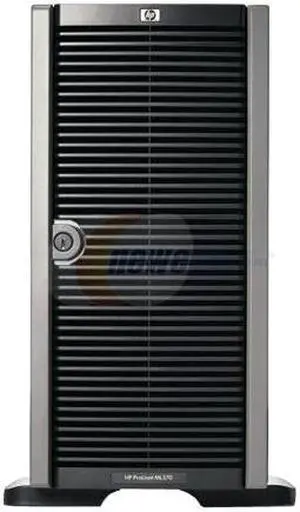 HP Tower ProLiant ML370 G5 X5450 3.0GHz Quad Core Performance Tower Server (458341-001) (2) Quad-Core Intel Xeon Processor X5450 (3.00 GHz, 1333MHz FSB, 120W) 4GB (4 x 1GB) 458341-001